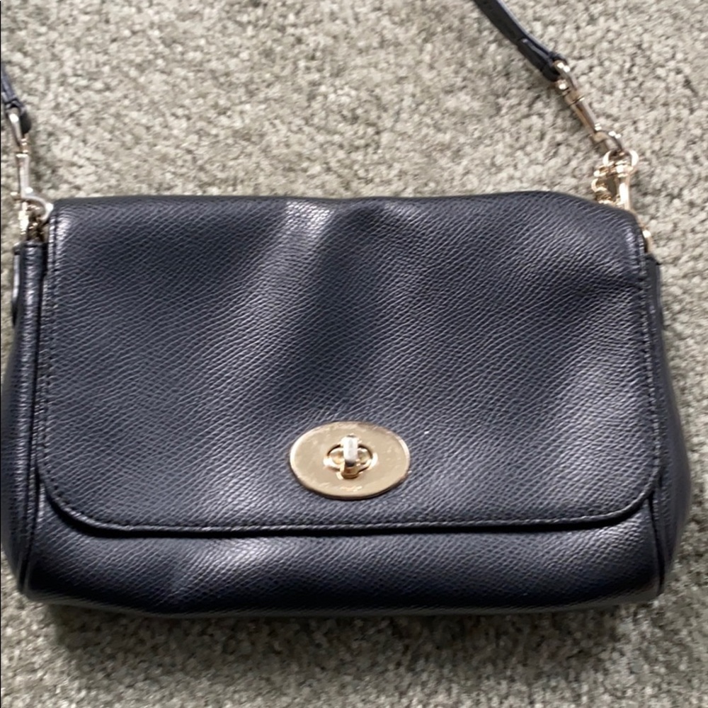 Coach cross body and clutch